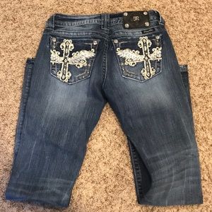 Women’s Miss Me bootcut jeans (27 waist)